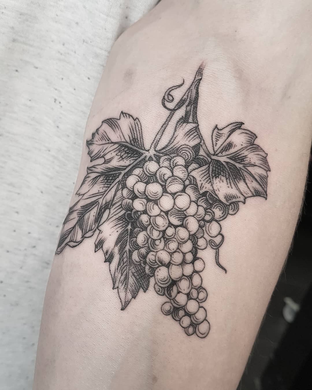 A Visual Feast of 20+ Grape Tattoo Inspirations - WomenSew