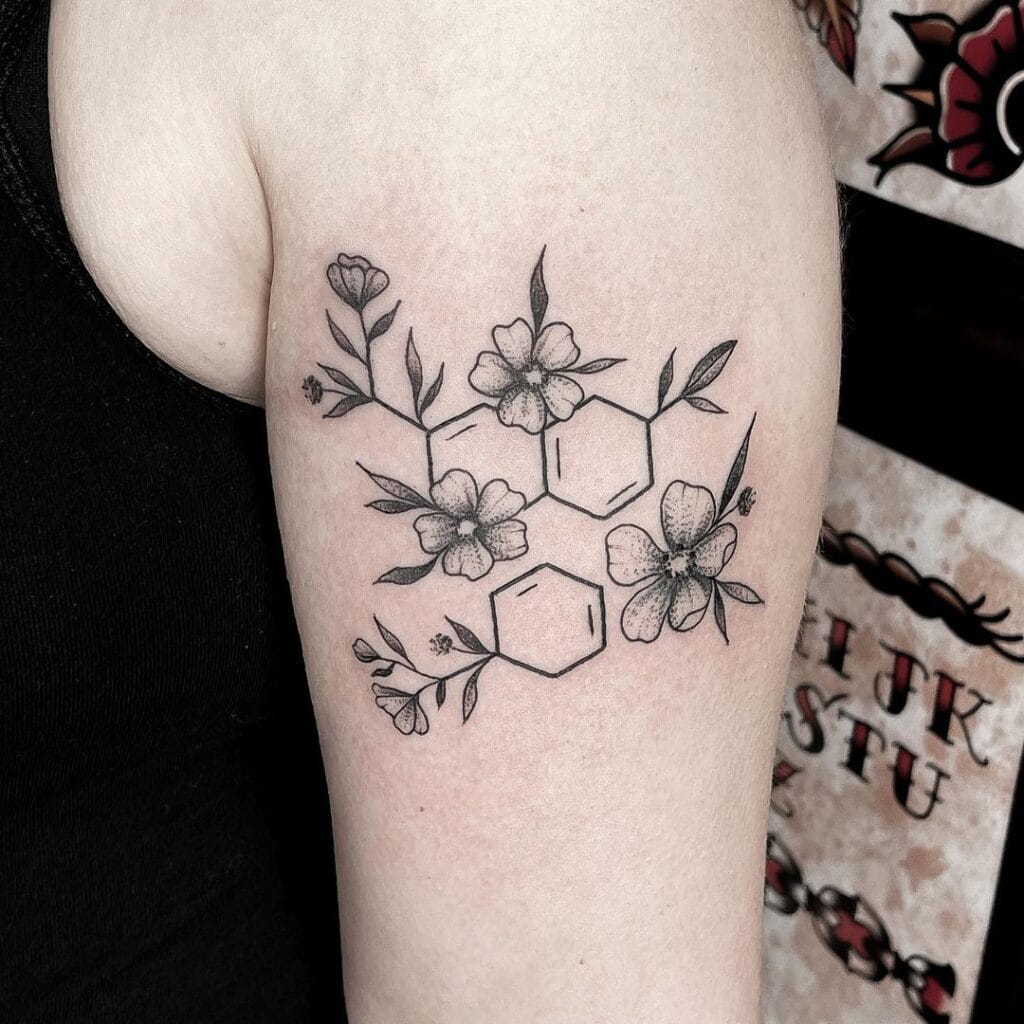 Honeycomb Tattoo