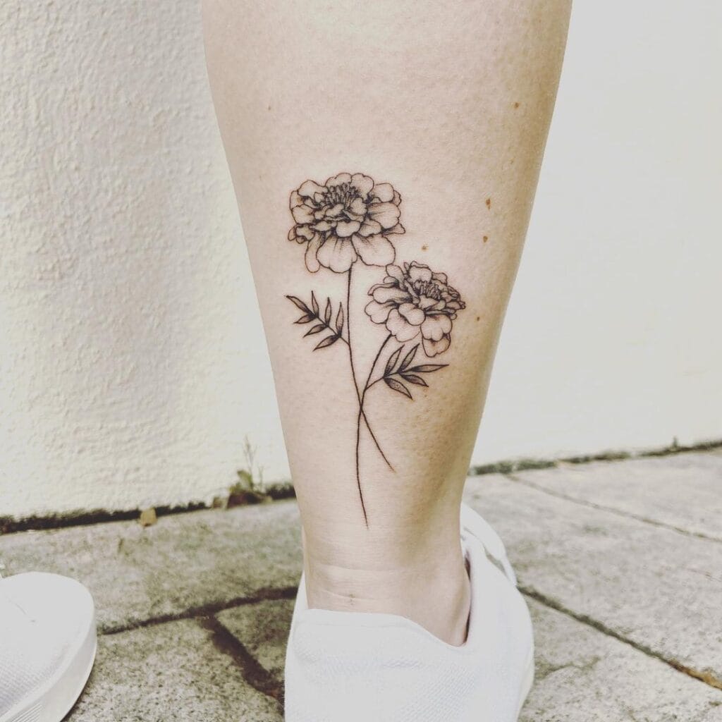 Marigold Tattoo