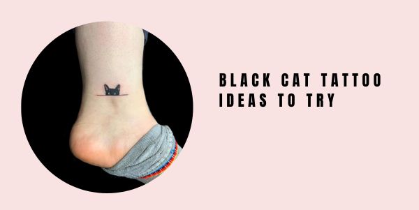 black cat tattoo ideas to try