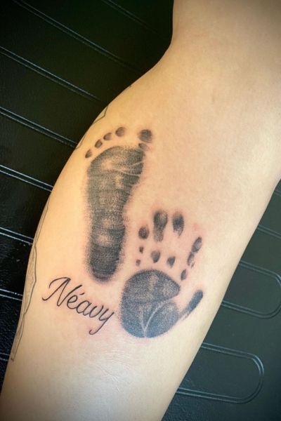 20+ Captivating Baby Footprint Tattoo Designs Revealed - WomenSew