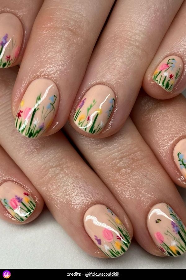 Wildflower Nail